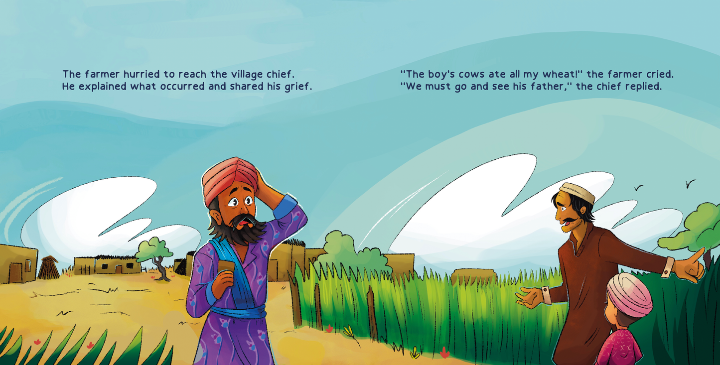 Guru Nanak and the Hungry Cows