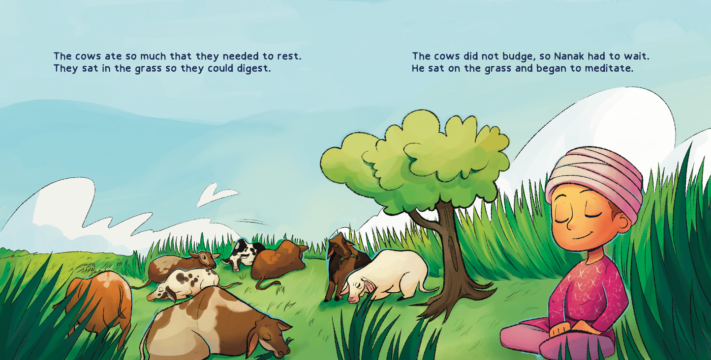 Guru Nanak and the Hungry Cows